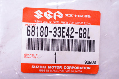 New OEM Suzuki 68180-33E42-G8L Cowling Decal Kit NOS