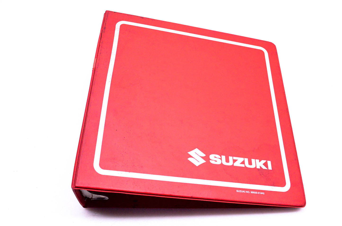 OEM Suzuki 99935-01842 Red 3.5" 3 Hole Binder