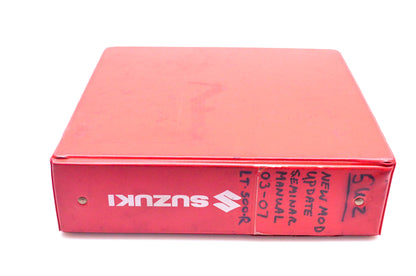 OEM Suzuki 99935-01842 Red 3.5" 3 Hole Binder