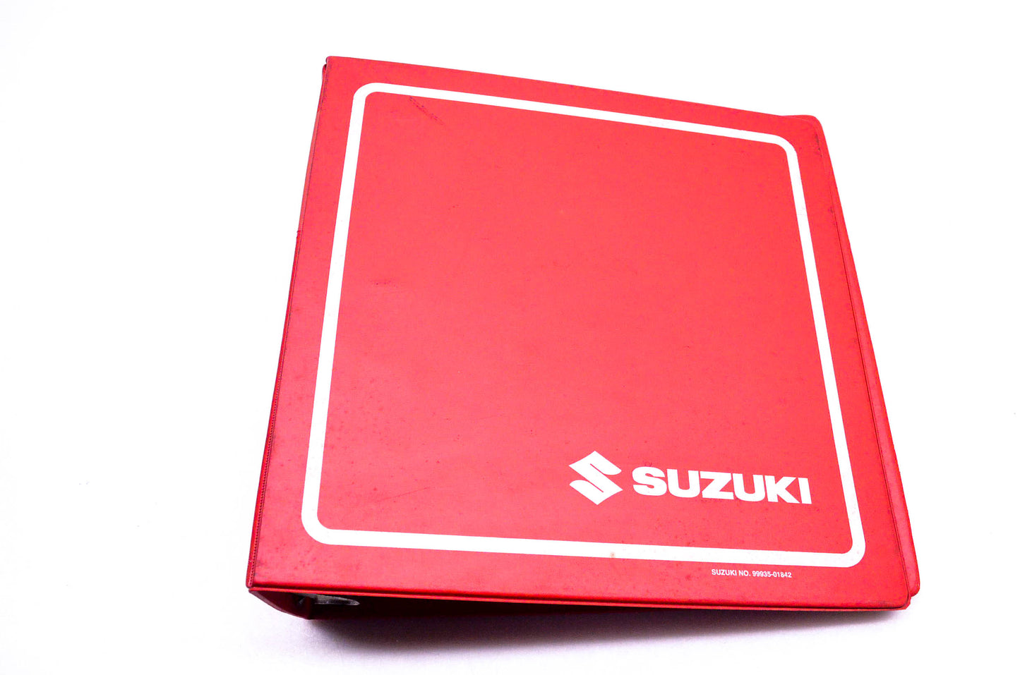 OEM Suzuki 99935-01842 Red 3.5" 3 Hole Binder