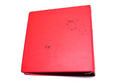 OEM Suzuki 99935-01842 Red 3.5" 3 Hole Binder