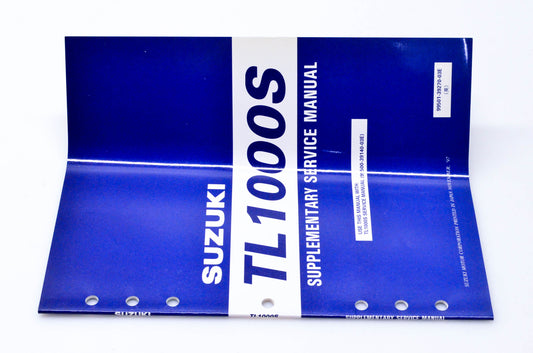 New OEM Suzuki 99501-39270-03E TL 1000S Supplementary Service Manual NOS