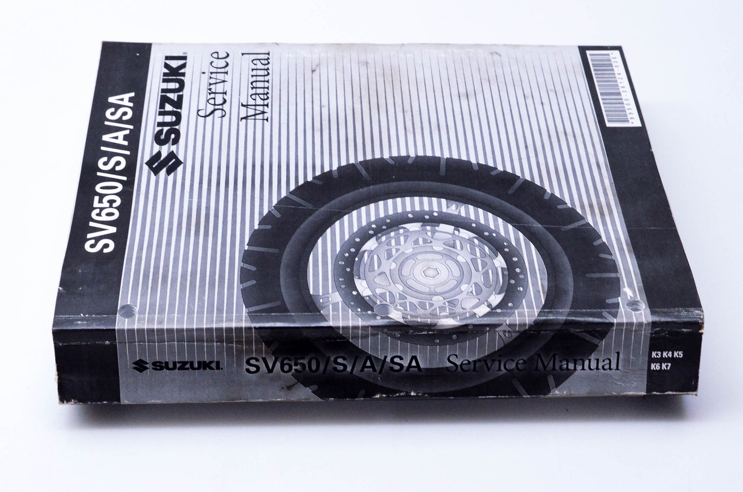 OEM Suzuki 99500-36124-03E SV650/S/A/SA Service Manual
