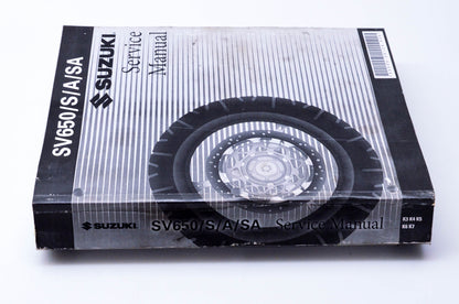 OEM Suzuki 99500-36124-03E SV650/S/A/SA Service Manual