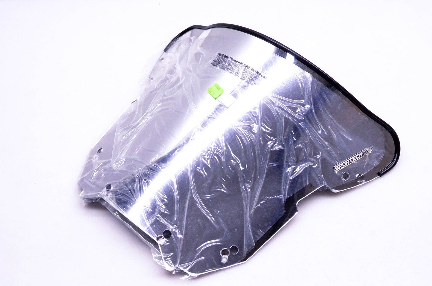 Sportech 2301-0032, 45491036 Chrome V Flow Windscreen NOS