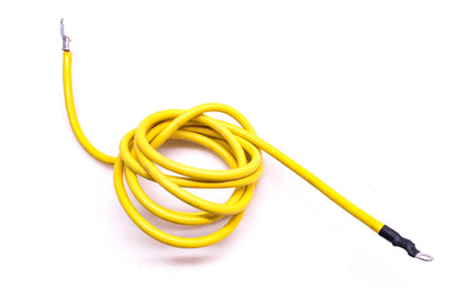 Aftermarket 8' Yellow Battery Cable 6 Gauge Copper 105C