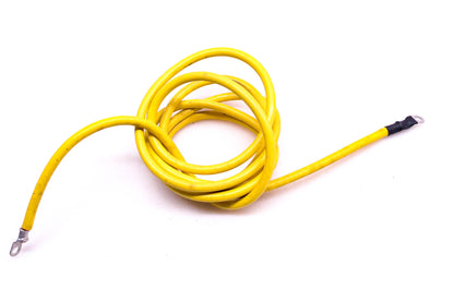 Aftermarket 8' Yellow Battery Cable 6 Gauge Copper 105C