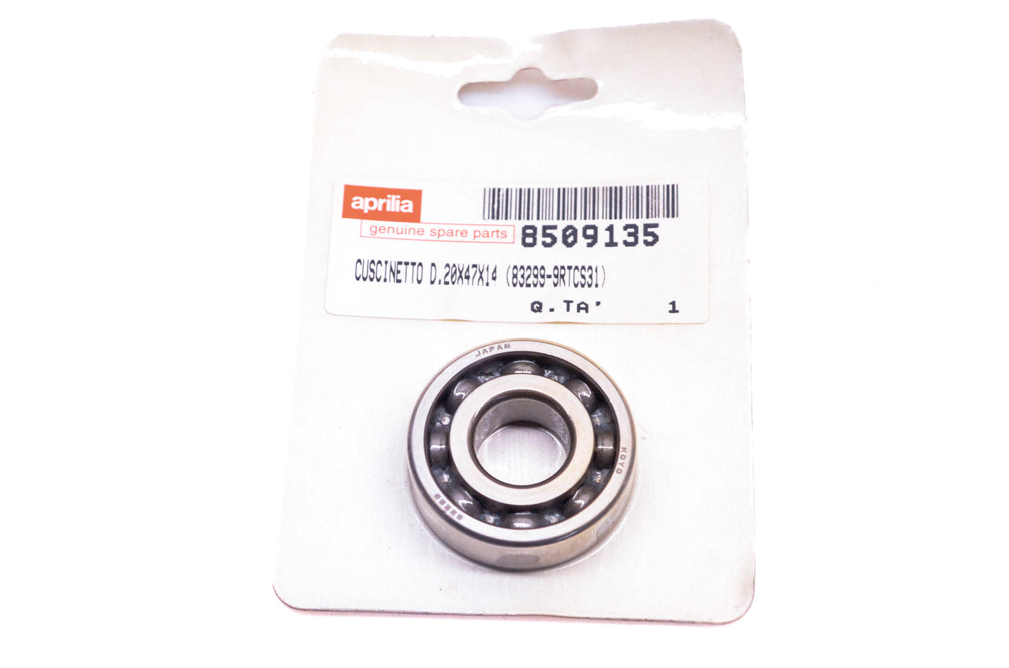 Aprilia 8509135 Bearing NOS