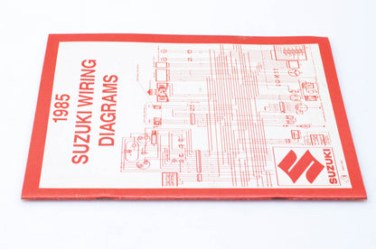 New OEM Suzuki 99923-13851 1985 Suzuki Wiring Diagrams NOS