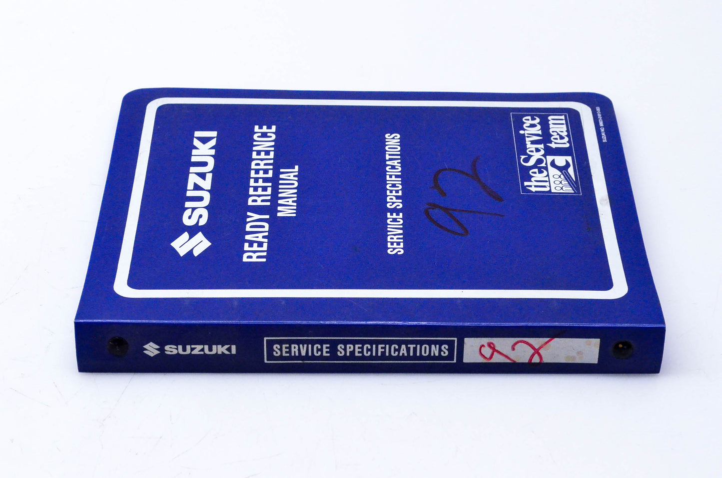 OEM Suzuki 99923-03921 1992 "N" Model Service Manual