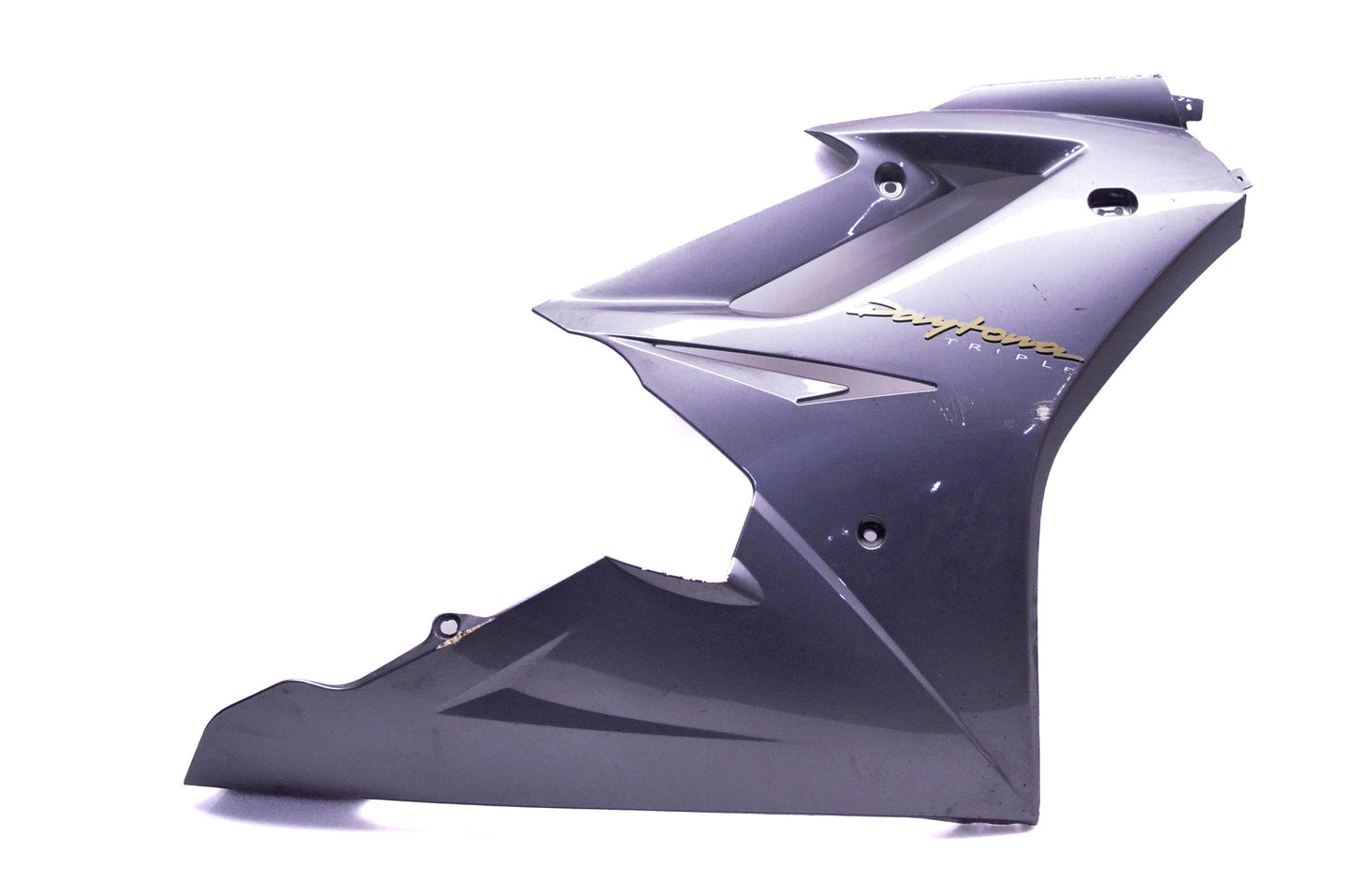 OEM Triumph T2307530 Daytona Triple Grey Right Side Fairing