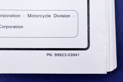 OEM Suzuki 99923-03941 1994 "R" Model Service Manual