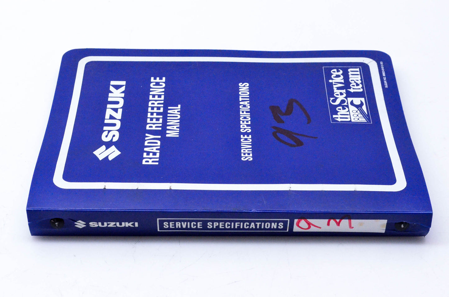 OEM Suzuki 99923-03931 1993 "P" Model Service Manual