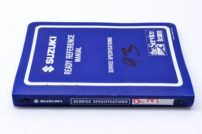 OEM Suzuki 99923-03931 1993 "P" Model Service Manual