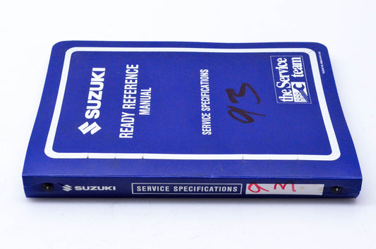 OEM Suzuki 99923-03931 1993 "P" Model Service Manual