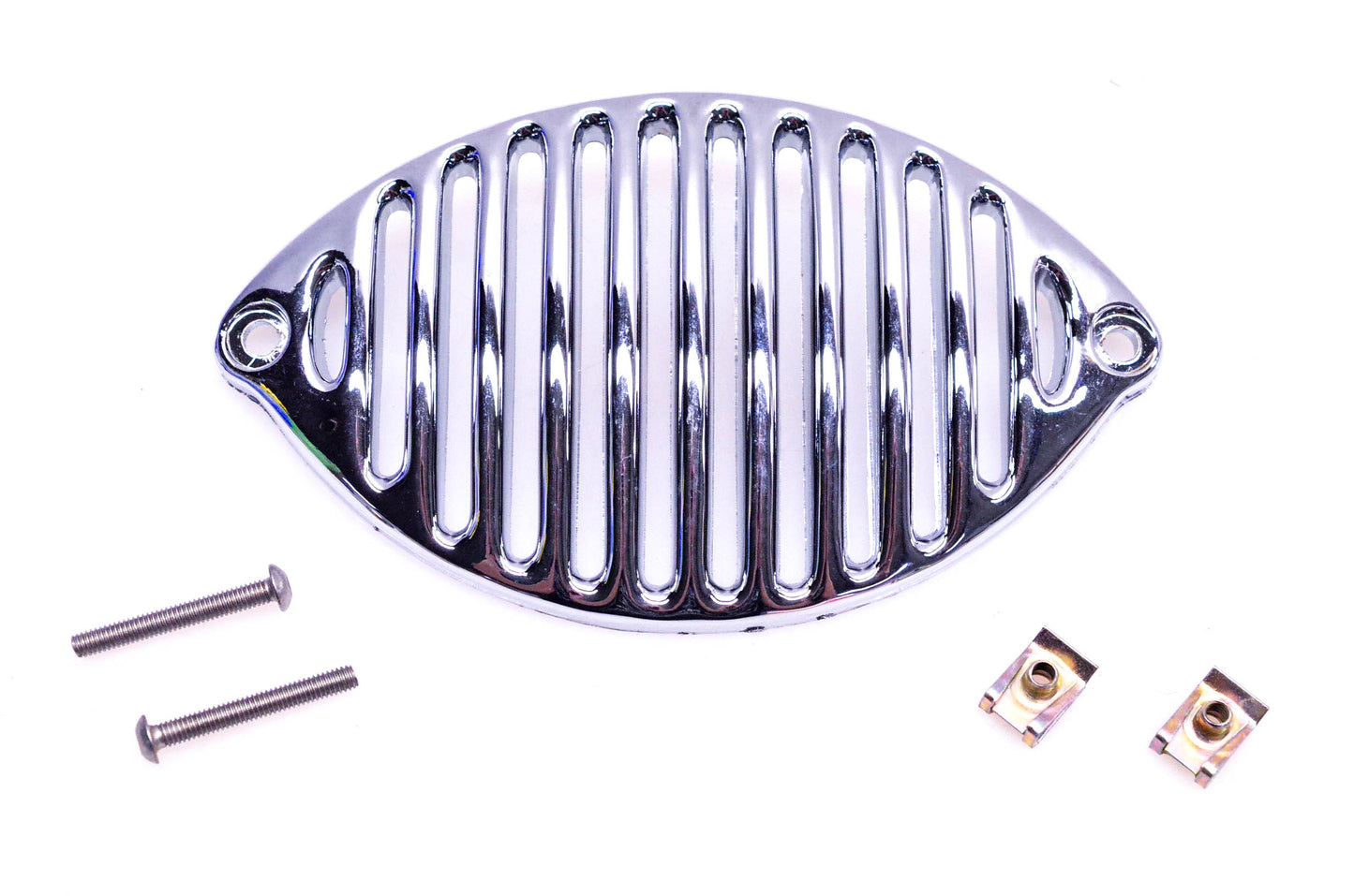 Aprilia 8796030 Chrome Horn Grill Kit NOS