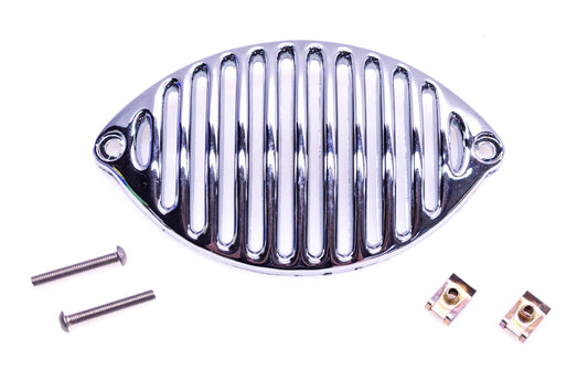 Aprilia 8796030 Chrome Horn Grill Kit NOS