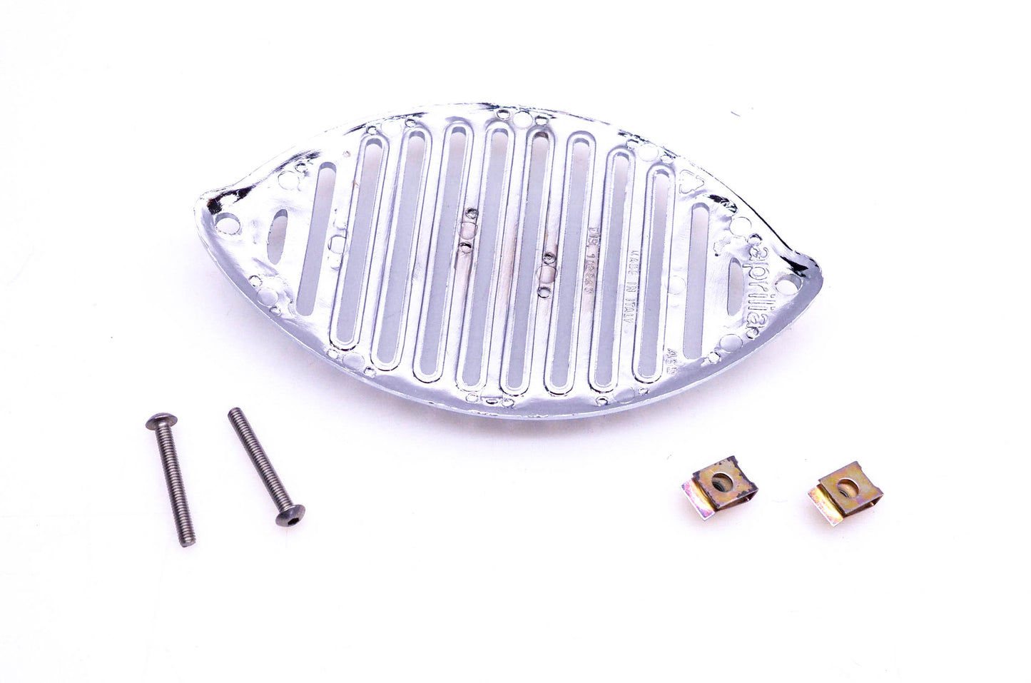 Aprilia 8796030 Chrome Horn Grill Kit NOS