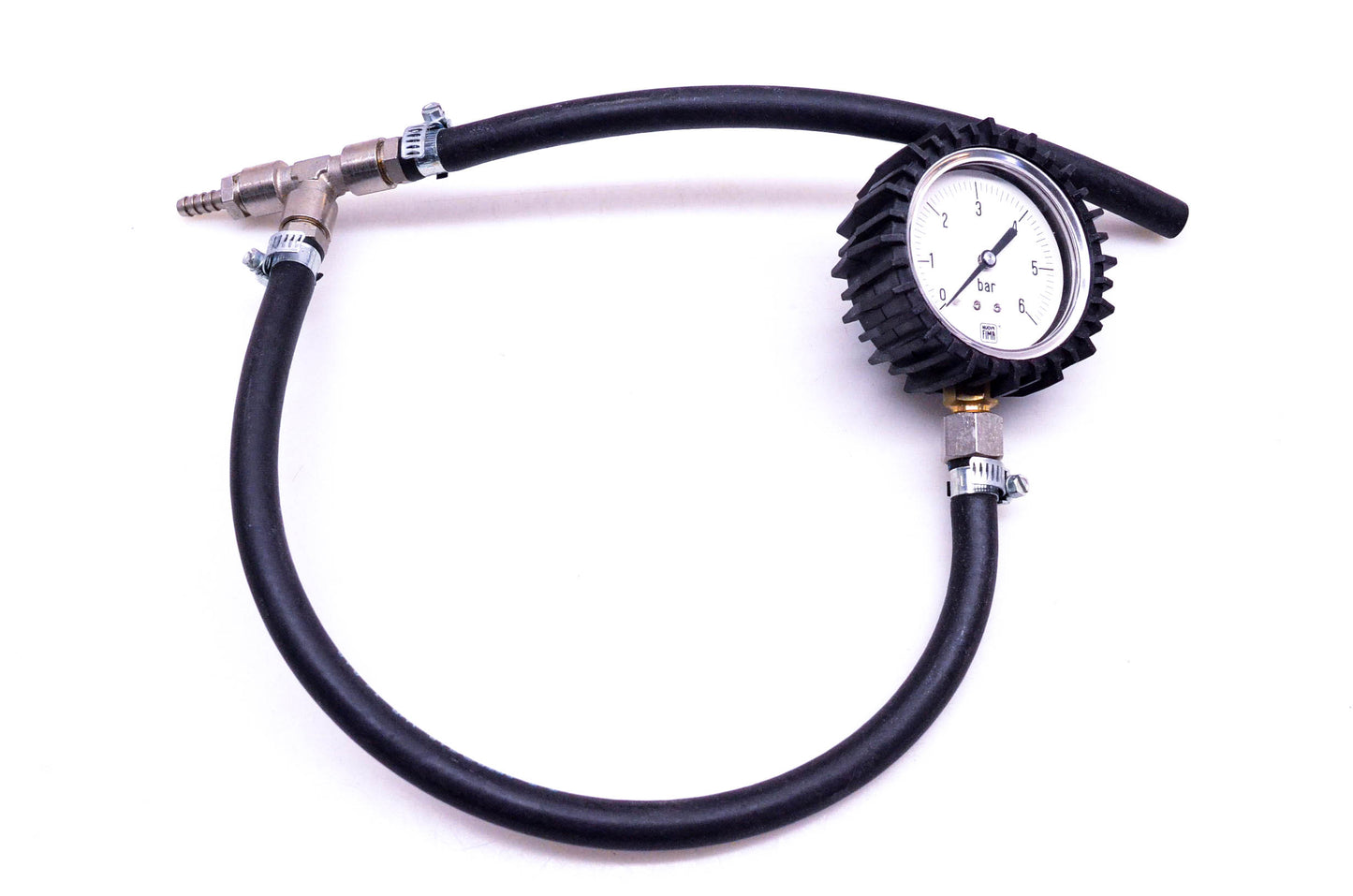 Nuova Fima Pressure Gauge 0-6 Bar Assembly NOS