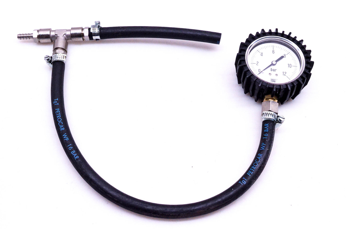 Nuova Fima Pressure Gauge 0-12 Bar Assembly NOS
