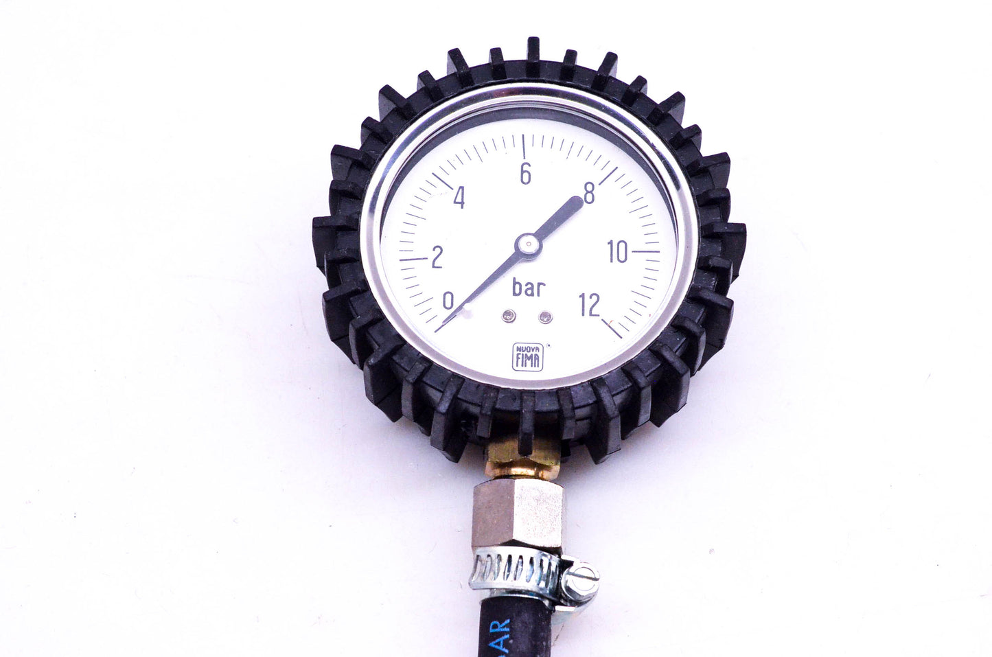 Nuova Fima Pressure Gauge 0-12 Bar Assembly NOS