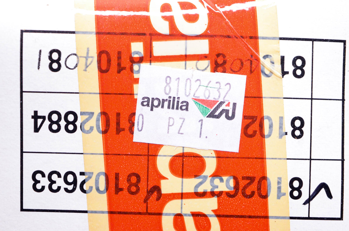 Aprilia 8102632 Black Right Side Mirror NOS