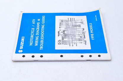OEM Suzuki 99923-13981 1998 Motorcycle & ATV Wiring Diagrams