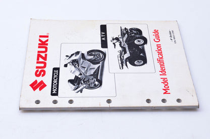 OEM Suzuki 99923-12981 Suzuki Model Identification Guide