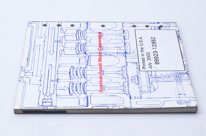 OEM Suzuki 99923-12982 1991-2001 Motorcycle & ATV Model Guide