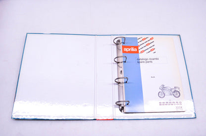 Aprilia 88323X0 RS50 1999 323X Spare Parts Catalogue w/ Binder