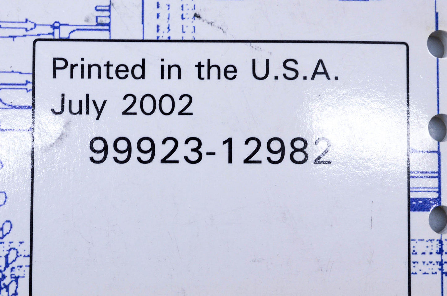 OEM Suzuki 99923-12982 1991-2001 Motorcycle & ATV Model Guide