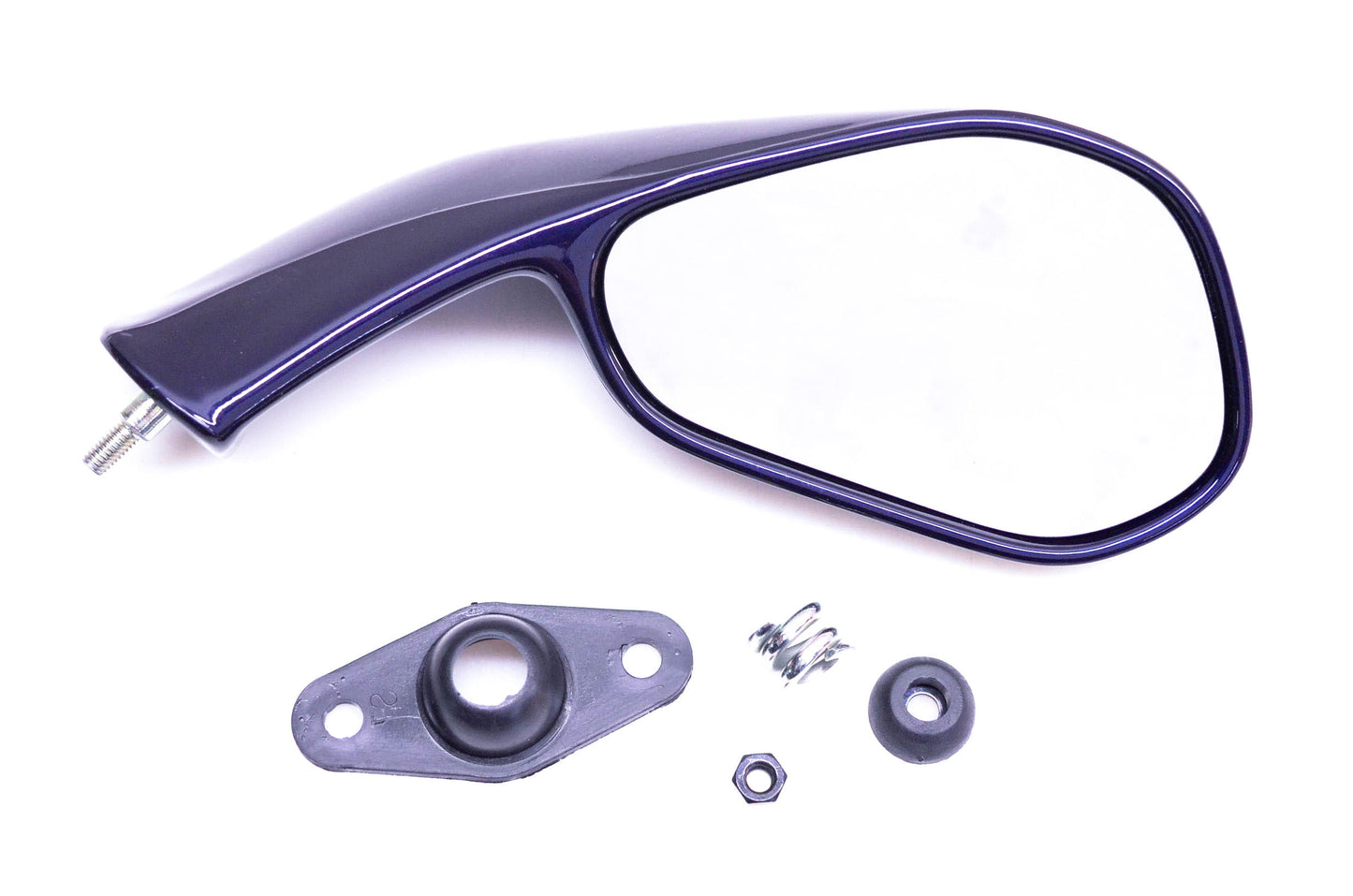 Aprilia 8102886 Blue Righthand Side Mirror Kit NOS