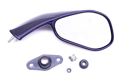 Aprilia 8102886 Blue Righthand Side Mirror Kit NOS