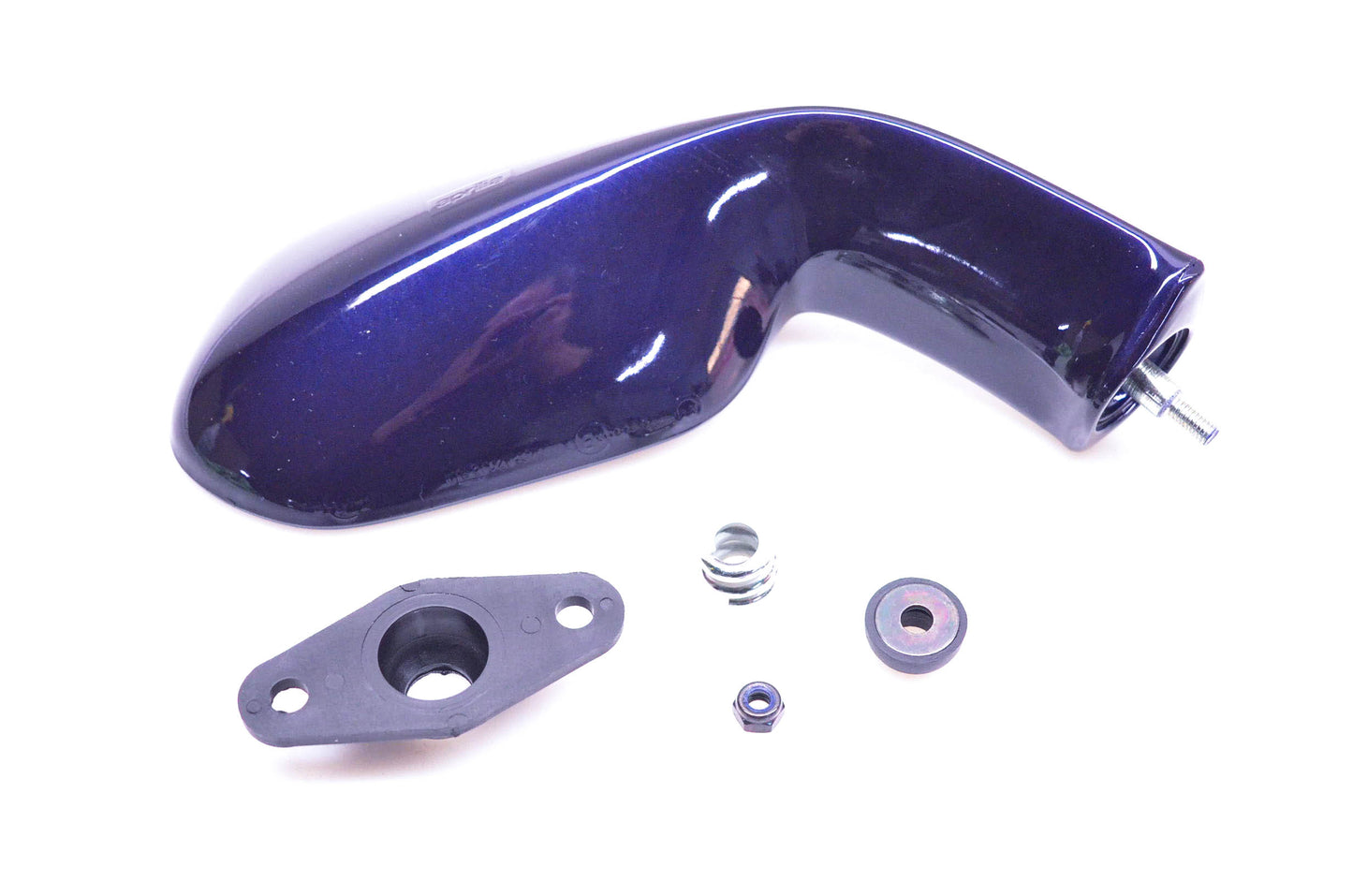 Aprilia 8102886 Blue Righthand Side Mirror Kit NOS