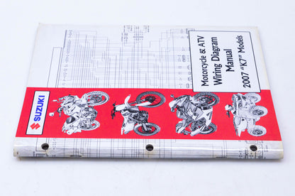 OEM Suzuki 99923-54007 2007 "K7" Wiring Diagram Manual