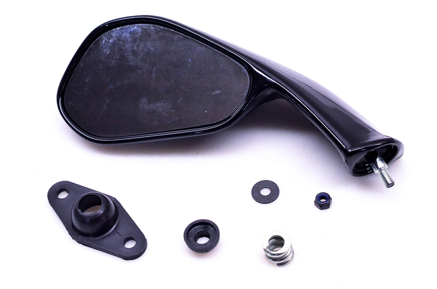 Aprilia 8102884 Black Lefthand Side Mirror Kit NOS