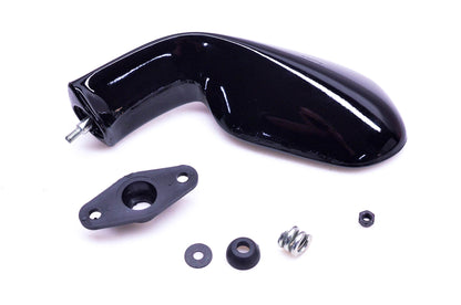 Aprilia 8102884 Black Lefthand Side Mirror Kit NOS