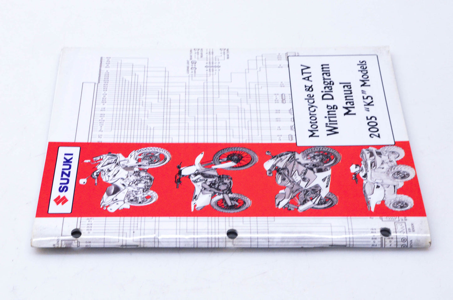 OEM Suzuki 99923-54005 2005 "K5" Wiring Diagram Manual