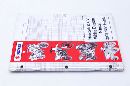 OEM Suzuki 99923-54005 2005 "K5" Wiring Diagram Manual