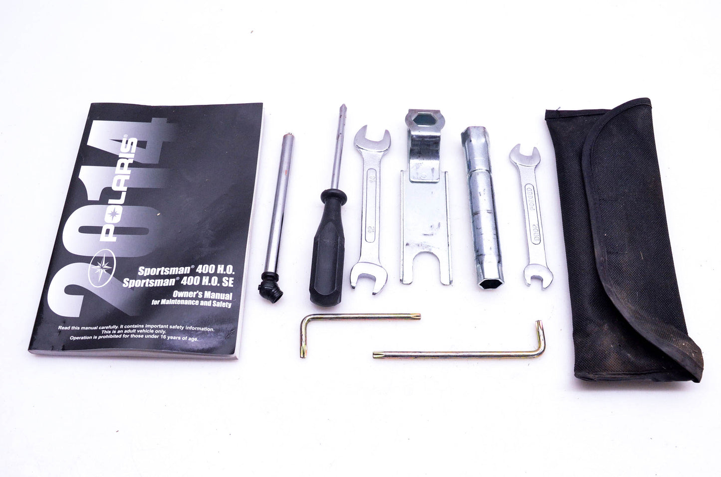 New OEM Polaris 9924247 Sportsman 400 H.O./ H.O. SE 2014 Owner's Manual Kit NOS