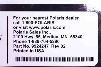New OEM Polaris 9924247 Sportsman 400 H.O./ H.O. SE 2014 Owner's Manual Kit NOS