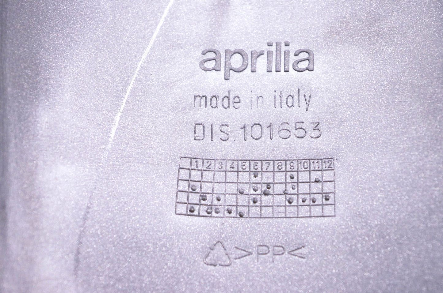 Aprilia 101653 Rear Fender Grey NOS