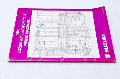 OEM Suzuki 99923-13961 1996 ATV & Motorcycle Wiring Diagrams