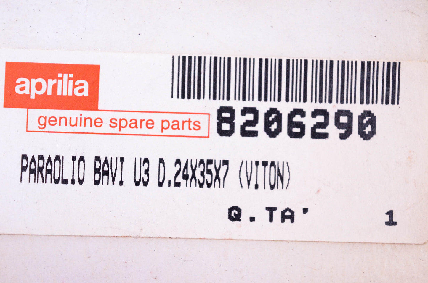 Aprilia 8206290 Oil Seal NOS
