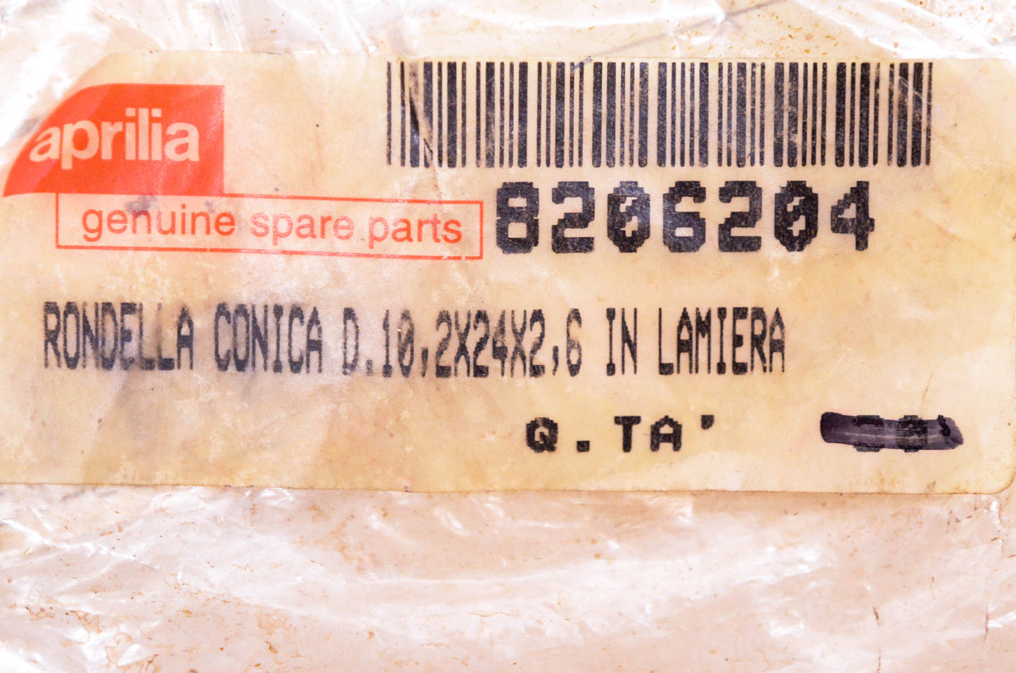 Aprilia 8206204 Conical Spring Washer NOS