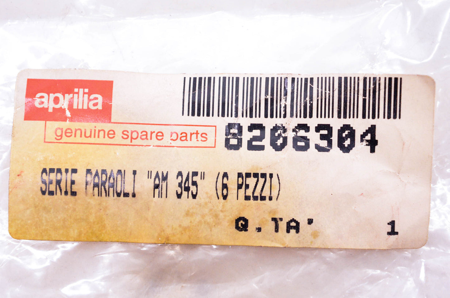 Aprilia 8206304 Oil Seal Kit NOS