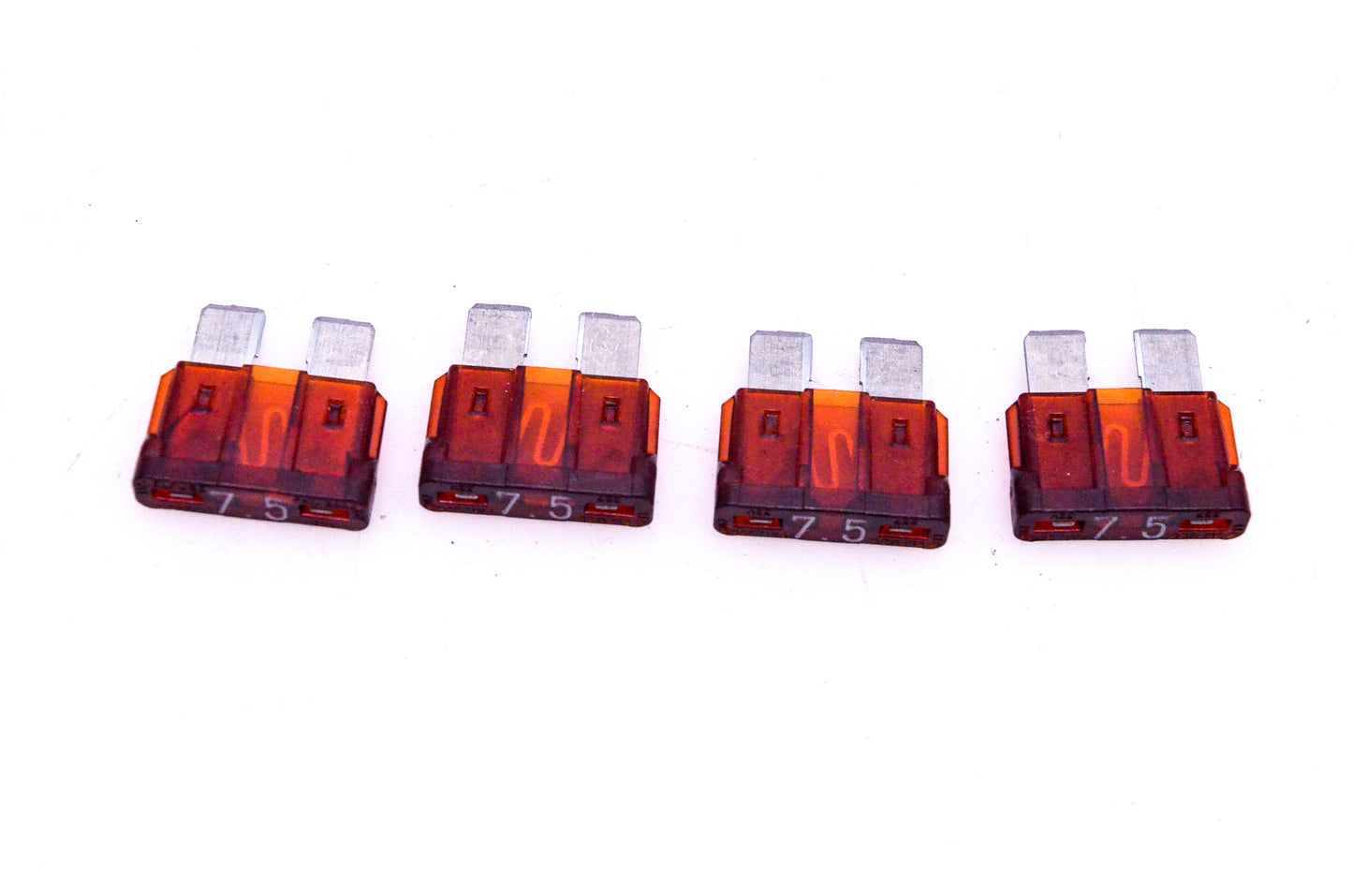 Aprilia 8112244 7.5amp Blade Fuses Qty 4 NOS