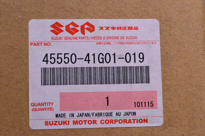 New OEM Suzuki 45550-41G01-019 Black Rear Seat Tail Cowling NOS