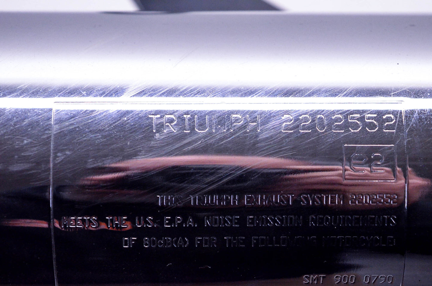 OEM Triumph 2202552 Bonneville Exhaust Muffler