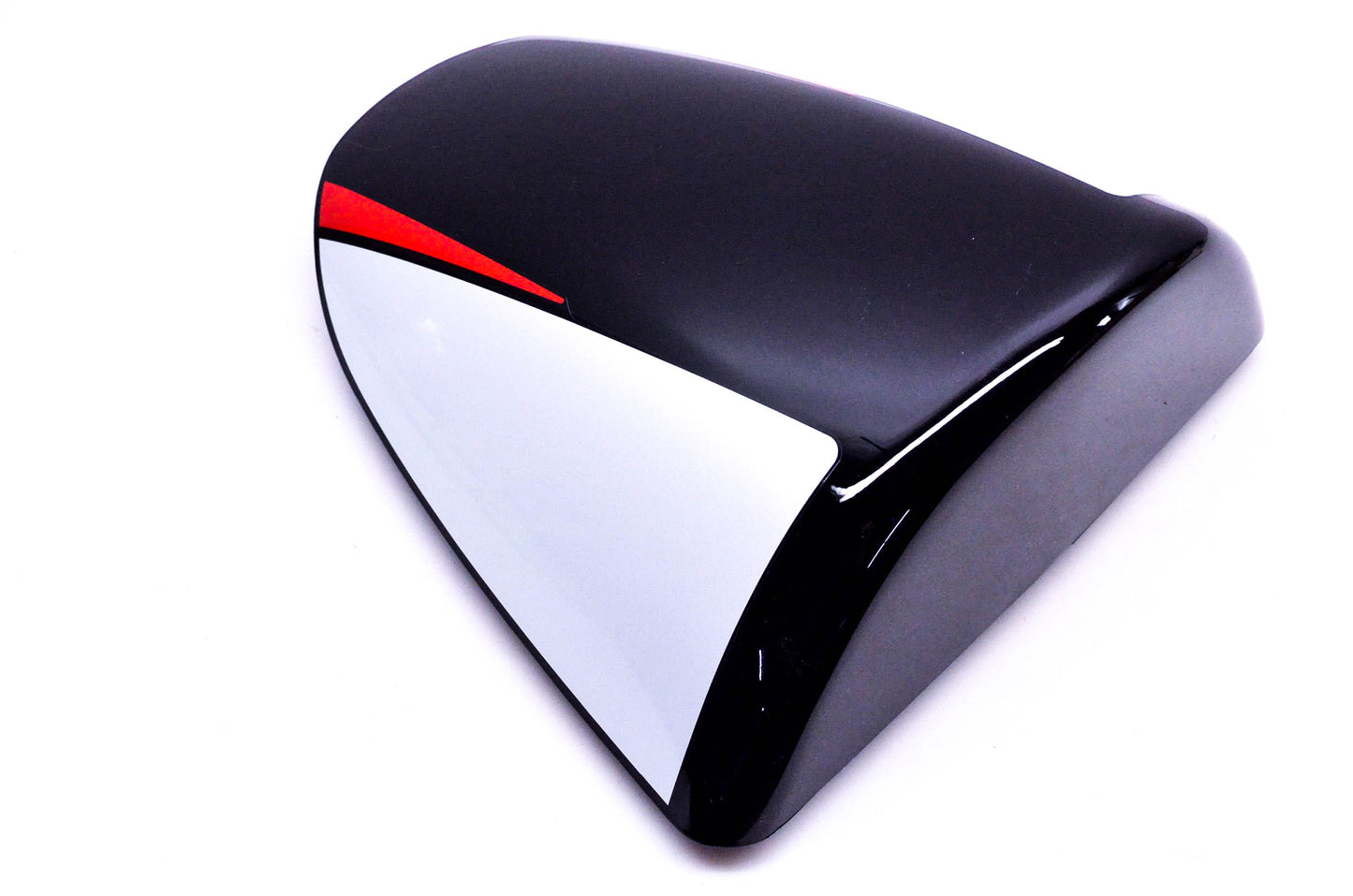 New OEM Suzuki 45500-34E40-019 Tail Cover Box Black w/ White/Red Trim NOS